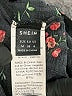 Shein Floral Black Casual Dress Size 6 - photo 7