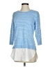 Eight Eight Eight 100% Cotton Blue Pullover Sweater Size S - photo 1