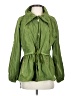 Ellen Tracy 100% Polyester Green Raincoat Size S - photo 1