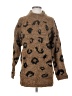 Universal Thread Animal Print Brown Pullover Sweater Size S - photo 1