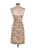 J.Crew 100% Cotton Paisley Tan Pink Cocktail Dress Size 0 - photo 2