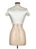 Bershka Silver Short Sleeve Turtleneck Size L - photo 2
