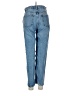 Zara Color Block Blue Jeans Size 6 - photo 2