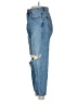 Zara Color Block Blue Jeans Size 6 - photo 5