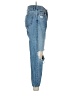 Zara Color Block Blue Jeans Size 6 - photo 4