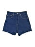 Levi's Blue Denim Shorts Size 25 waist - photo 1