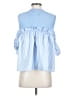 Shein 100% Polyester Blue Sleeveless Blouse Size 4 - photo 2
