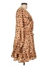 Peach Love 100% Polyester Polka Dots Tan Casual Dress Size L - photo 4