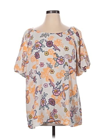 Spin Short Sleeve Blouse (view 1)