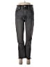 Madewell Chevron-herringbone Gray Jeans Size 26 waist - photo 1