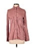 Harper 100% Viscose Pink Long Sleeve Button-Down Shirt Size S - photo 1