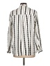 Unbranded Stripes Ivory Long Sleeve Blouse Size L - photo 2