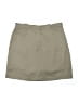LBH 100% Polyester Solid Tan Casual Skirt Size 8 - photo 1