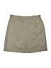 LBH 100% Polyester Solid Tan Casual Skirt Size 8 - photo 2