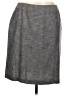 Studio 1940 Solid Gray Casual Skirt Size 10 - photo 1