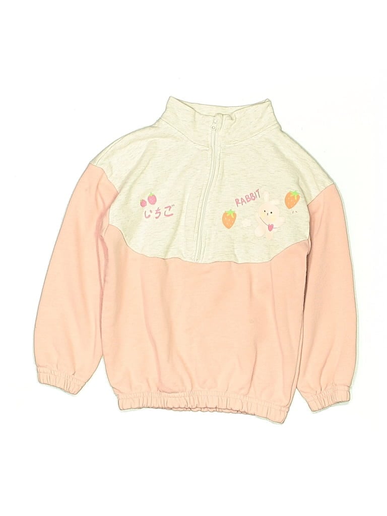 Pre-owned Assorted Brands Kids' Track Jacket In Pink