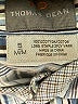 Thomas Dean 100% Cotton Stripes Blue Long Sleeve Button-Down Shirt Size 5 - photo 4