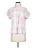 Rails Plaid Pink Short Sleeve Blouse Size XS - photo 1