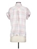 Rails Plaid Pink Short Sleeve Blouse Size XS - photo 2