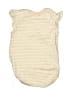 Rabbit Bear 100% Cotton Stripes Tan Short Sleeve Onesie Size 0-3 mo - photo 2