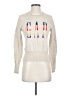 Gap Graphic White Pullover Sweater Size S (petite) - photo 1