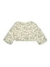 RZ Rachel Zoe 100% Polyester Floral Ivory Jacket 12-18 MO / 18 MO - photo 2