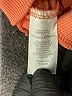 Btween Orange Zip Up Hoodie Size 5 - photo 4