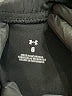 Under Armour 100% Polyester Black Athletic Shorts Size 6 - photo 3