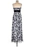 BCBGMAXAZRIA 100% Polyester Print Gray Casual Dress Size 18 - photo 2