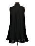 Unbranded 100% Polyester Solid Black Casual Dress Size M - photo 2
