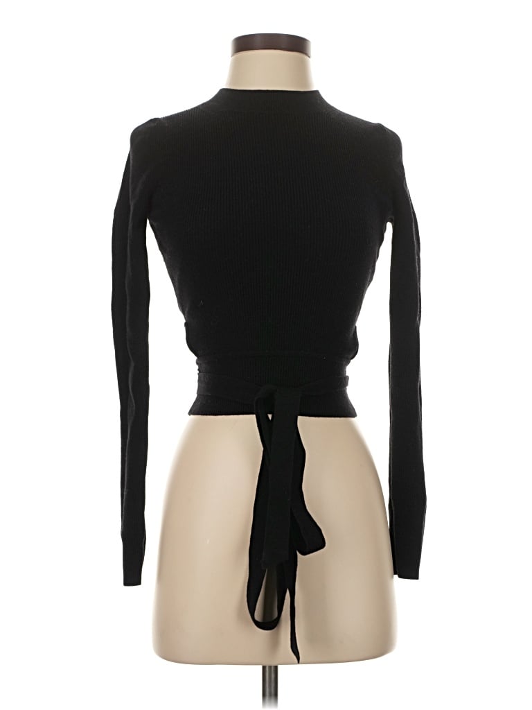 Pre-owned Wilfred Wool Pullover Sweater In Black