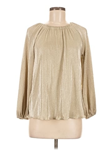 Ann Taylor Long Sleeve Blouse (view 1)