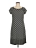 Max Studio 100% Polyester Graphic Black Casual Dress Size M - photo 1