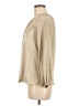 Ann Taylor 100% Polyester Metallic Gold Long Sleeve Blouse Size XS - photo 5