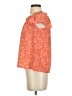 CeCe Floral Multi Color Orange Short Sleeve Blouse Size XS - photo 5