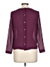 RODEBJER Burgundy Purple Long Sleeve Blouse Size L (estimated) - photo 2