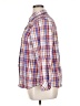 Talbots 100% Cotton Plaid Orange Long Sleeve Button-Down Shirt Size XL - photo 5