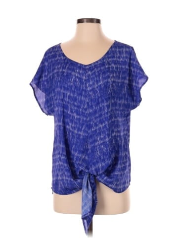 Ann Taylor Short Sleeve Blouse (view 1)