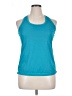 Z by Zella 100% Polyester Teal Active Tank Size XL - photo 1