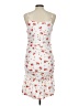 Unbranded Floral White Cocktail Dress Size L - photo 2
