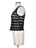 Aqua 100% Cotton Black Tank Top Size XS - photo 5