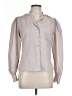 Diane von Furstenberg 100% Polyester Ivory Long Sleeve Blouse Size 10 - photo 1
