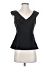 Floreat Black Sleeveless Blouse Size 2 - photo 1