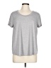 Eddie Bauer Solid Silver Gray Short Sleeve T-Shirt Size L - photo 1