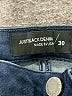 Just Black Solid Blue Jeans Size 30 waist - photo 7