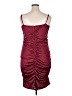 BCBGeneration Burgundy Cocktail Dress Size XL - photo 2