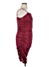BCBGeneration Burgundy Cocktail Dress Size XL - photo 4