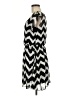 BCX 100% Polyester Chevron-herringbone Black Casual Dress Size M - photo 5