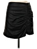 Drew 100% Polyurethane Solid Black Casual Skirt Size 4 - photo 1