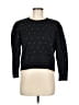 A.L.C. 100% Cotton Polka Dots Black Pullover Sweater Size XS - photo 1